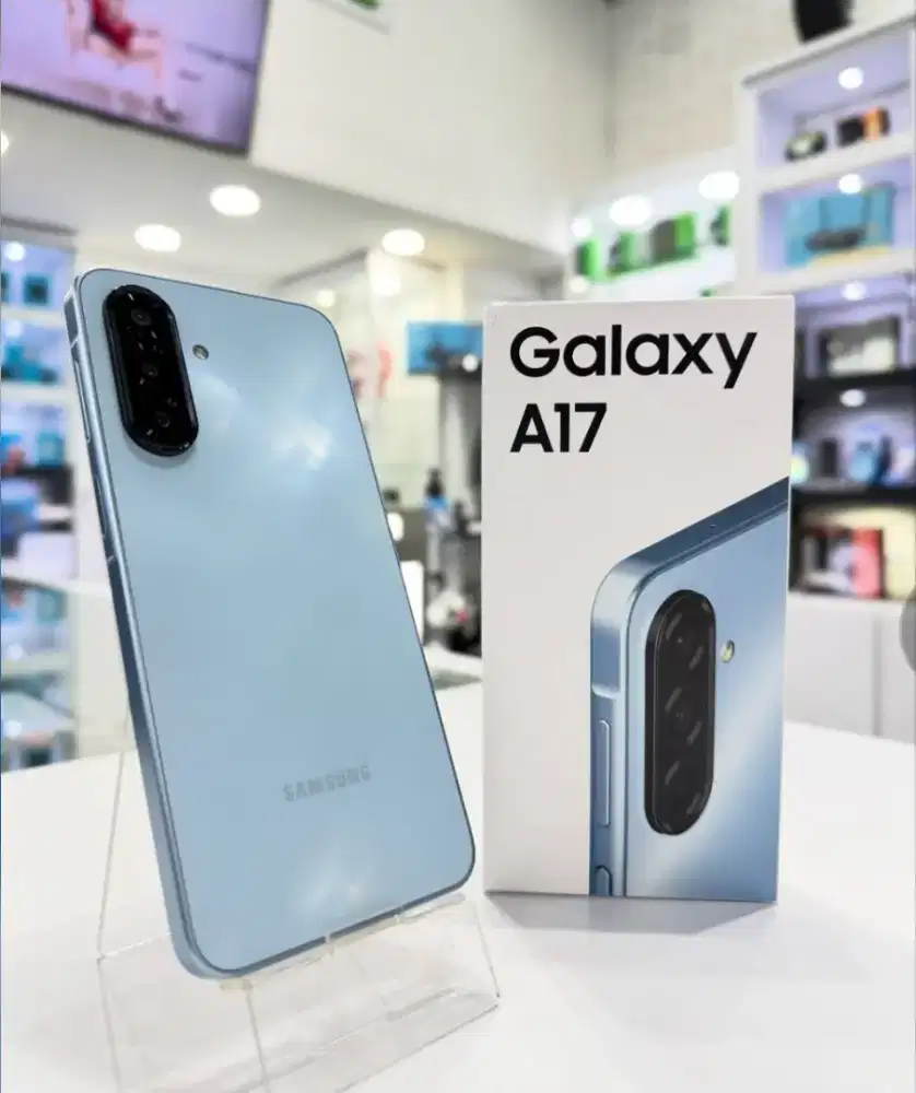 SAMSUNG GALAXY A17 LTE RAM 8+8/128GB FREE TRAVEL ADAPTOR ORI 25W ‼️