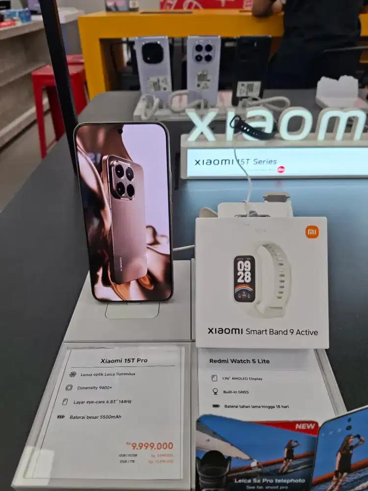 PROMO XIAOMI 15T Free smartband 9 actv
