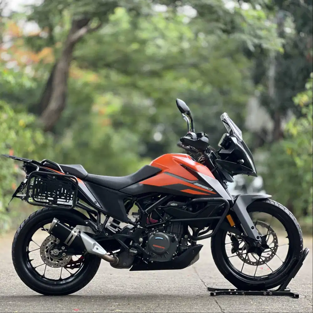 KTM DUKE 390 ABS ADVENTURE 2022 ORANGE KM LOW SIAP RIDING