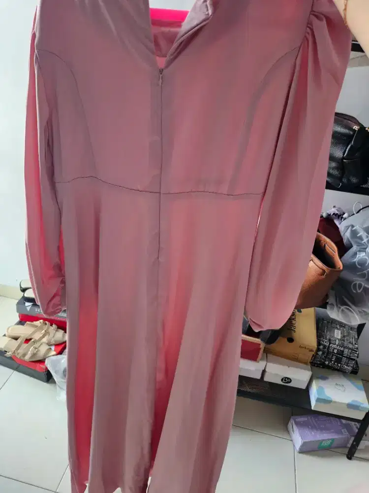 Long dress, gamis 100rb dapat 2, baju muslim wanita