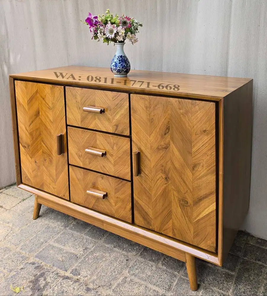 Bufet retro kayu jati