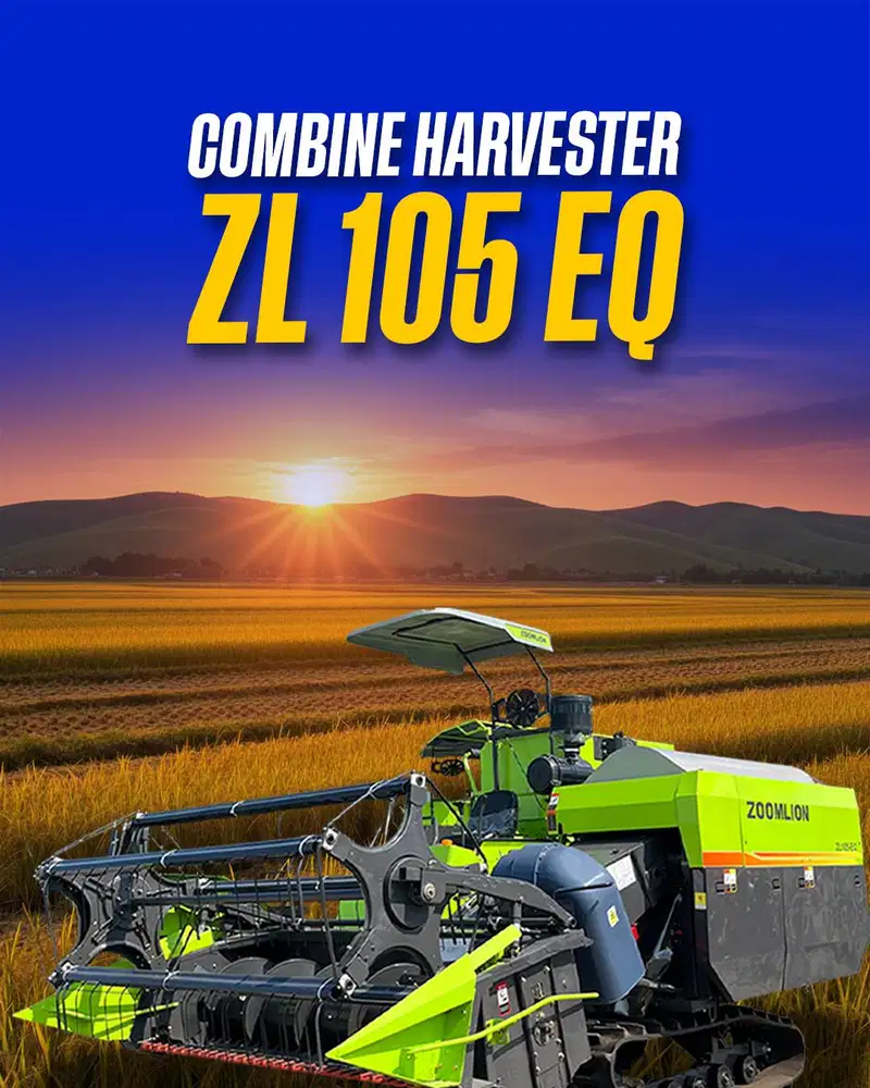 ZOOMLION COMBINE HARVESTER ZL 105-EQ