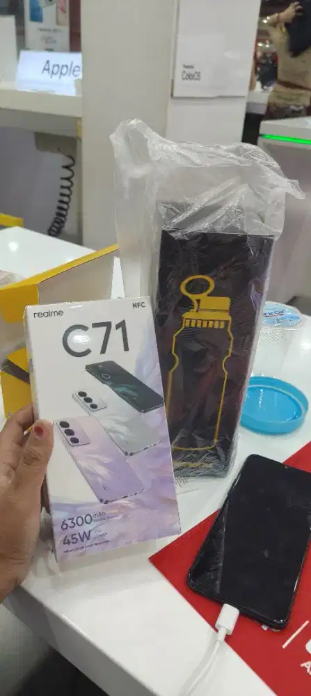 Realme C71 ram 4,6,8/128GB ready stock bisa cash dan kredit
