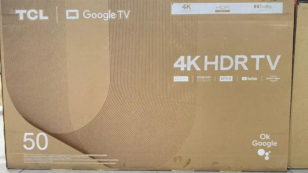 smart tv tcl 50inc new