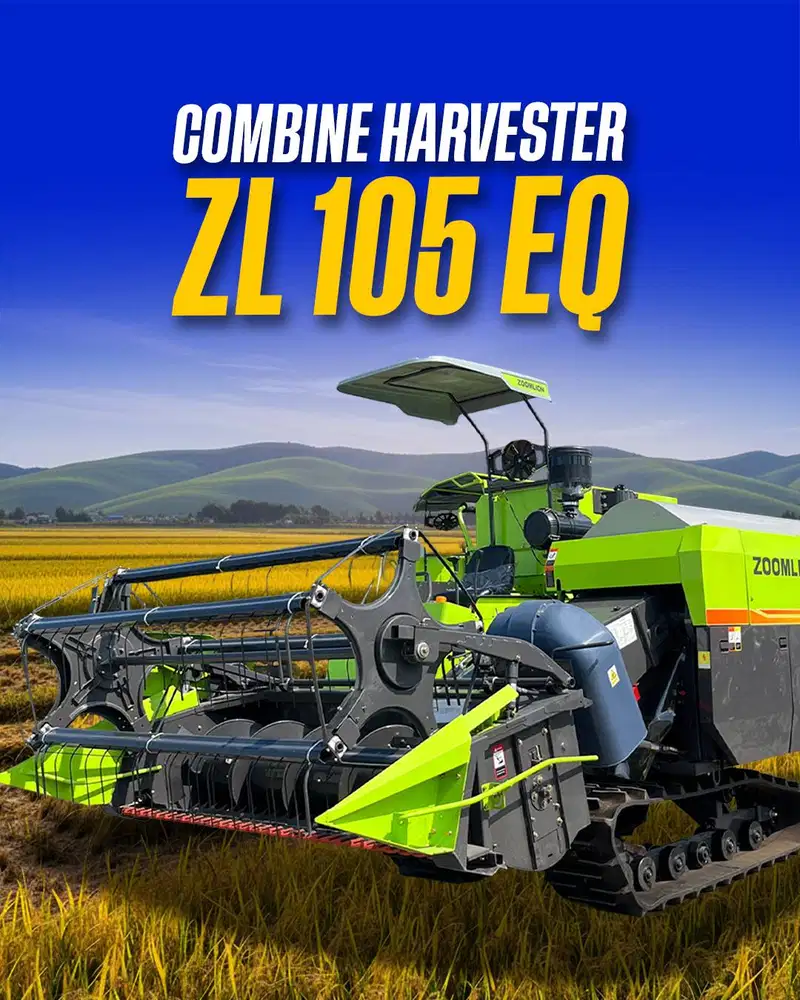 ZOOMLION COMBINE HARVESTER ZL 105-EQ