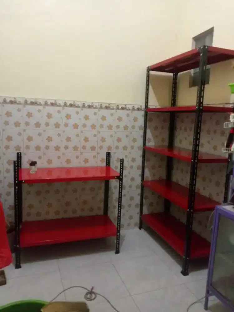Rak siku rak besi rak kantor rak gudang