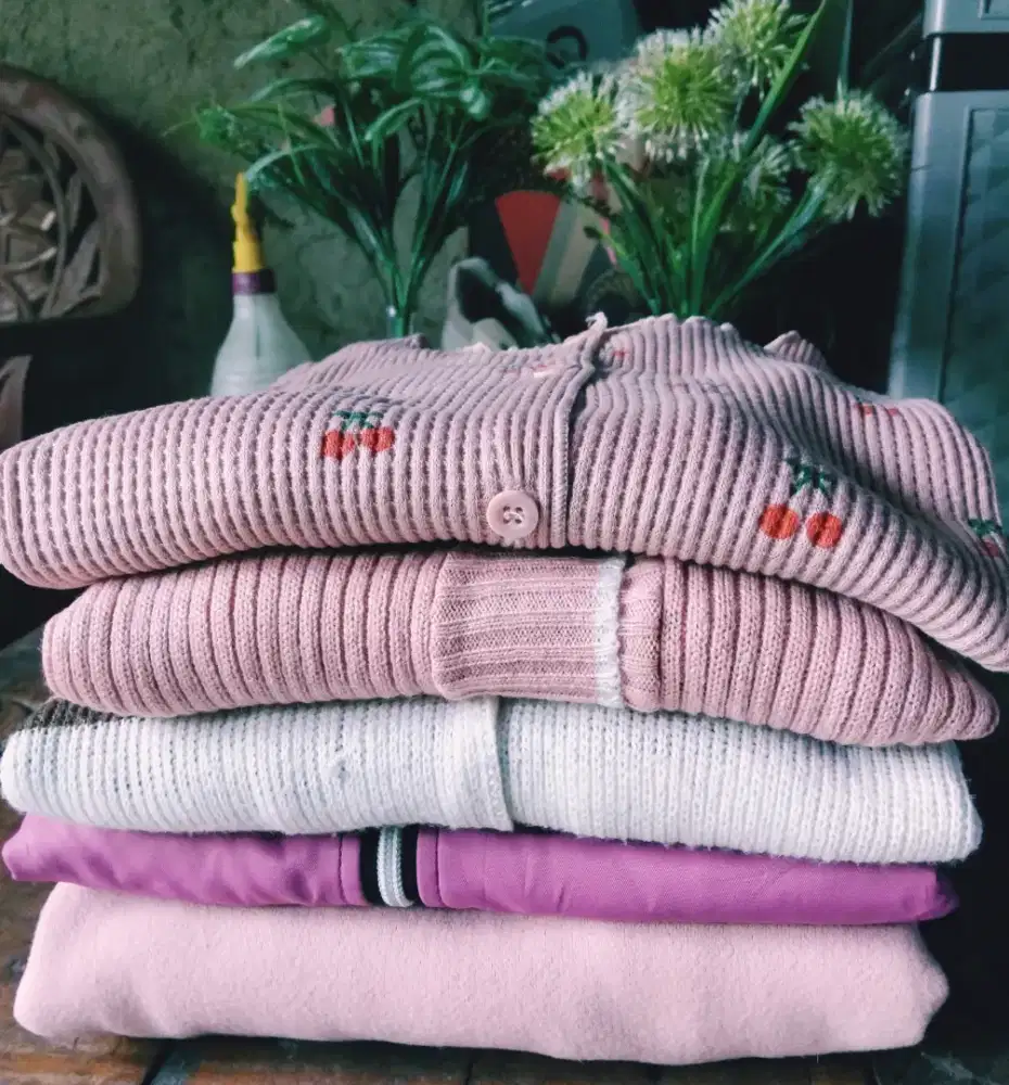 DI JUAL MURAH CARDIGAN 5 PCS
