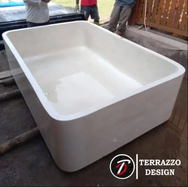 Bathtub Teraso Custom Kotak