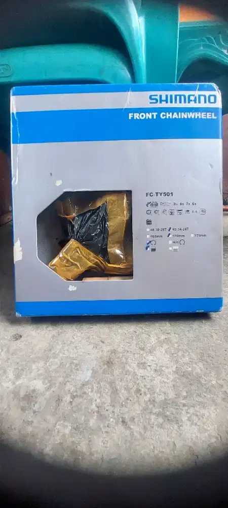 Crank Shimano FC-TY501 + BB Shimano