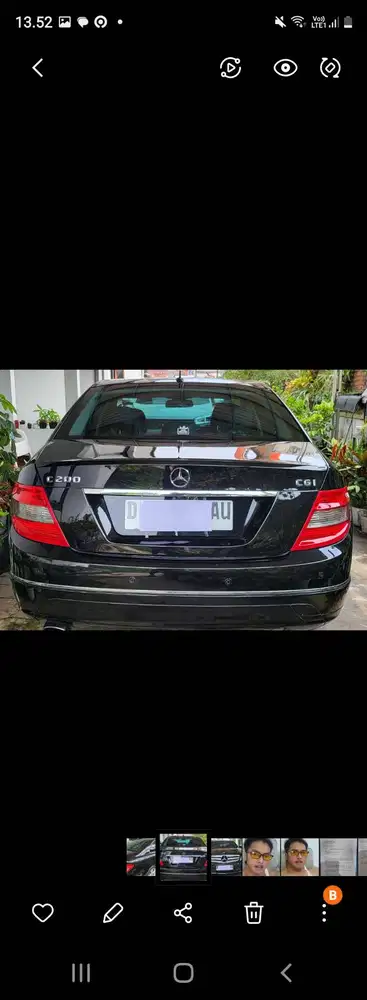 Mercedes-Benz C200 2010 Bensin