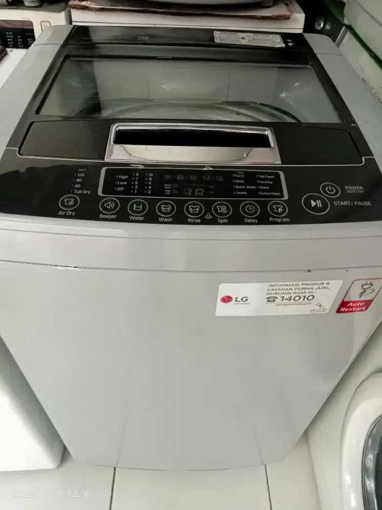 Mesin cuci LG kapasitas 8kg otomatis