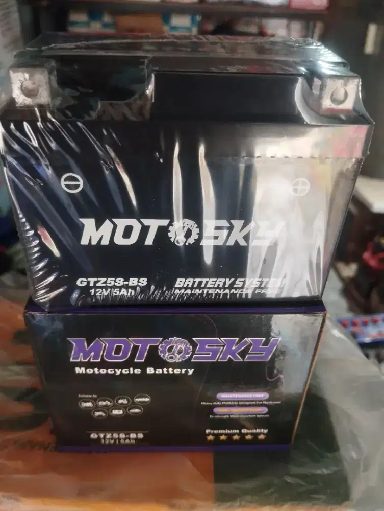 Accu aki baru beat supraX revo mio scoopy vixion karisma verza  gtz5s