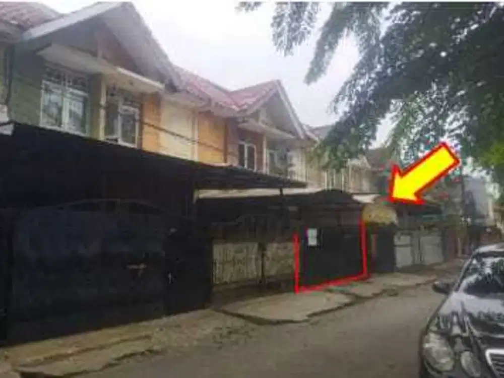 Rumah palem lestari 2 lantai murah jual cepat