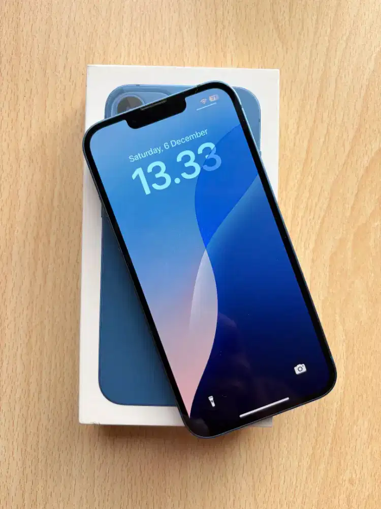 iphone 13 256GB Blue Inter (second, fulset, mulus bed)