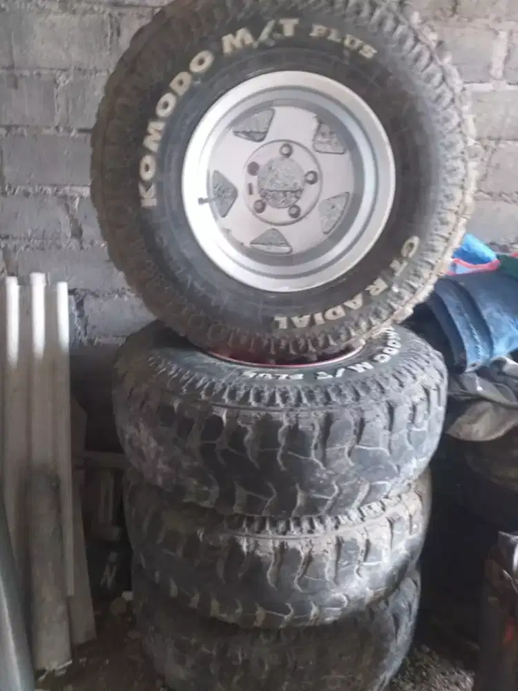 Velg ring15, lebar 10inch, pcd 15