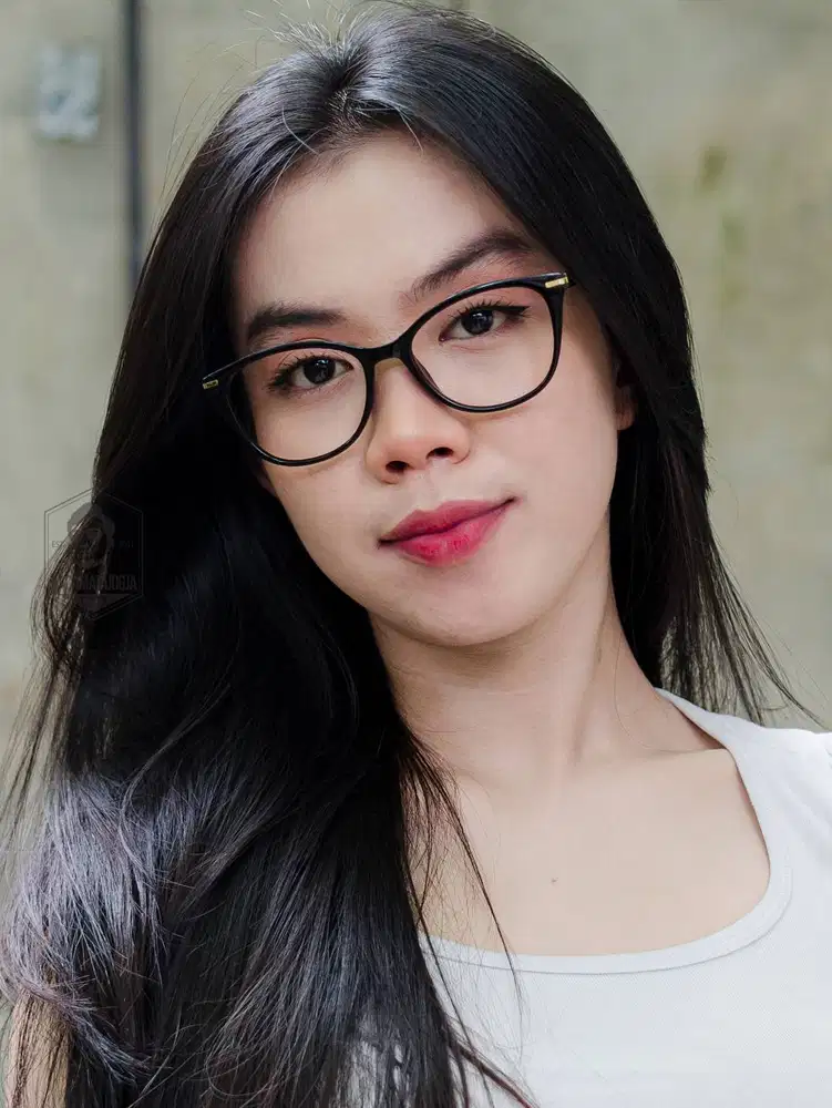 Kacamata Jogja - Kacamata Semi Cat Eye Tangkai Pegas - Gendari 05