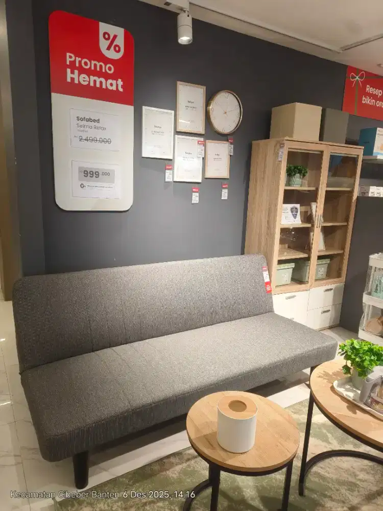 Banting harga promo hemat banget Sofa bed selma relax Rp. 999.000