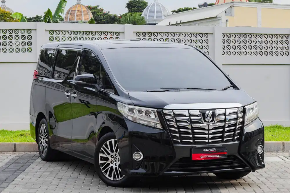 Toyota Alphard 2.5 G 2.5G ATPM AT Matic 2017 Hitam