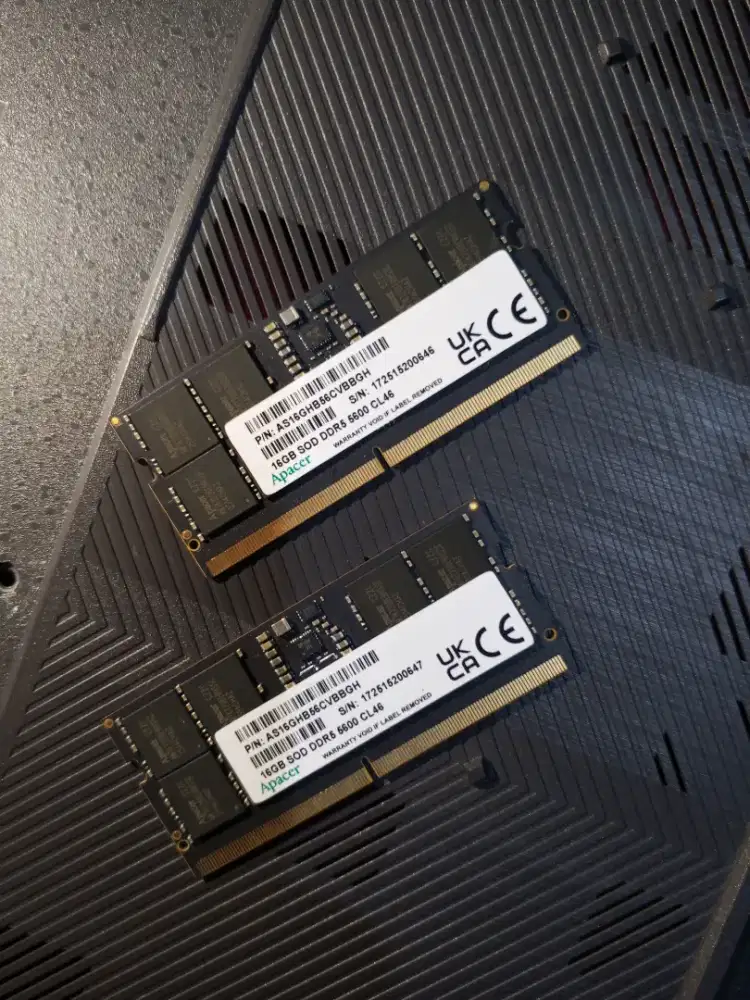 Apacer 32GB kit (2X16GB) DDR5 5600Mhz SODDIM (RAM LAPTOP)