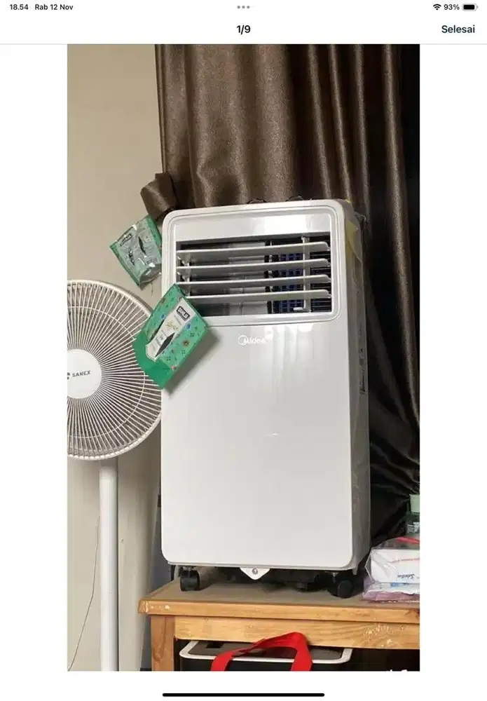 AC Portable Midea 1/2 PK Bekas