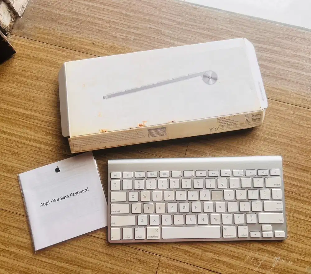 Magic Keyboard Wireless Apple Gen 1 A1314 Second Preloved Original