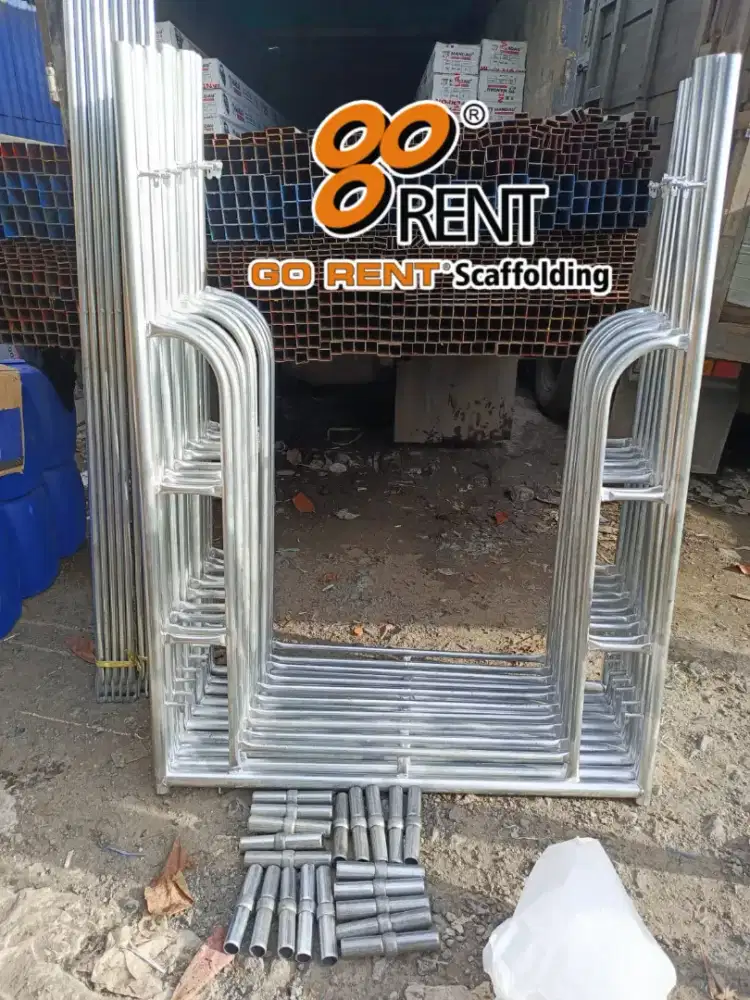 Jual dan sewa scaffolding, bekisting, ringlock, roda, dll