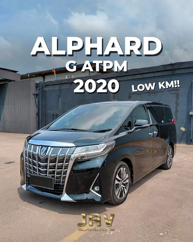 Toyota Alphard 2020 Bensin