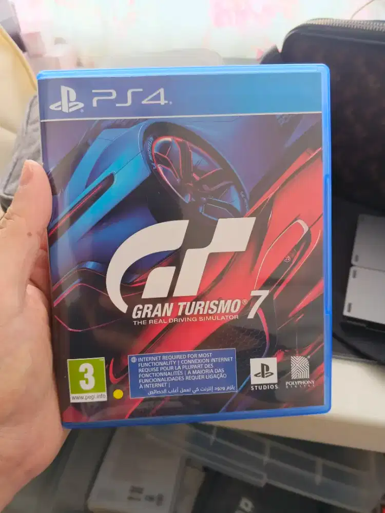 CD Game PS 4 Grand Turismo 7 - belum pernah di gunakan