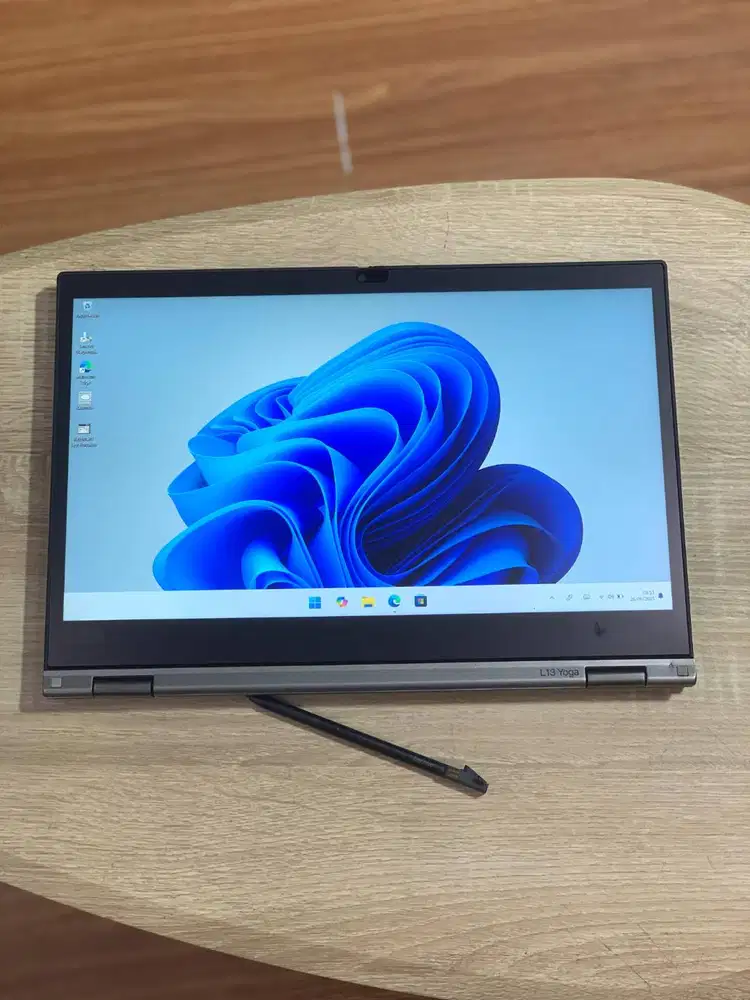 Laptop LikeNew Lenovo Thinkpad L13 Yoga G2 Silver Core I7 Gen 11