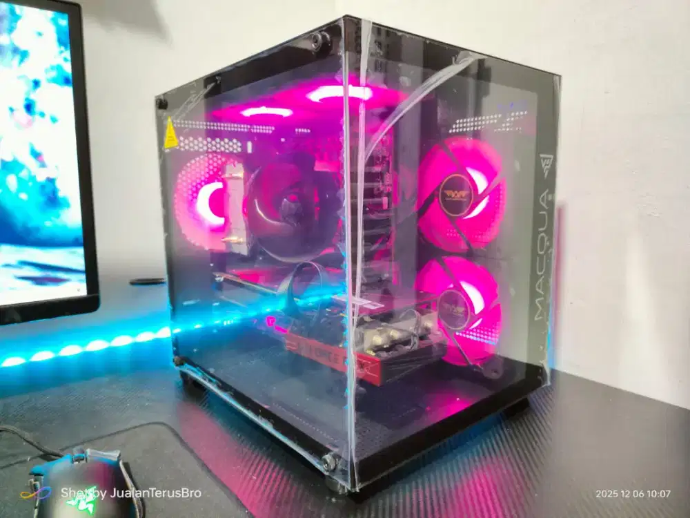 CPU PC INTEL i5 12400 GEN12 VGA RTX 2070 8GB RAM 16GB SSD 500GB NVME