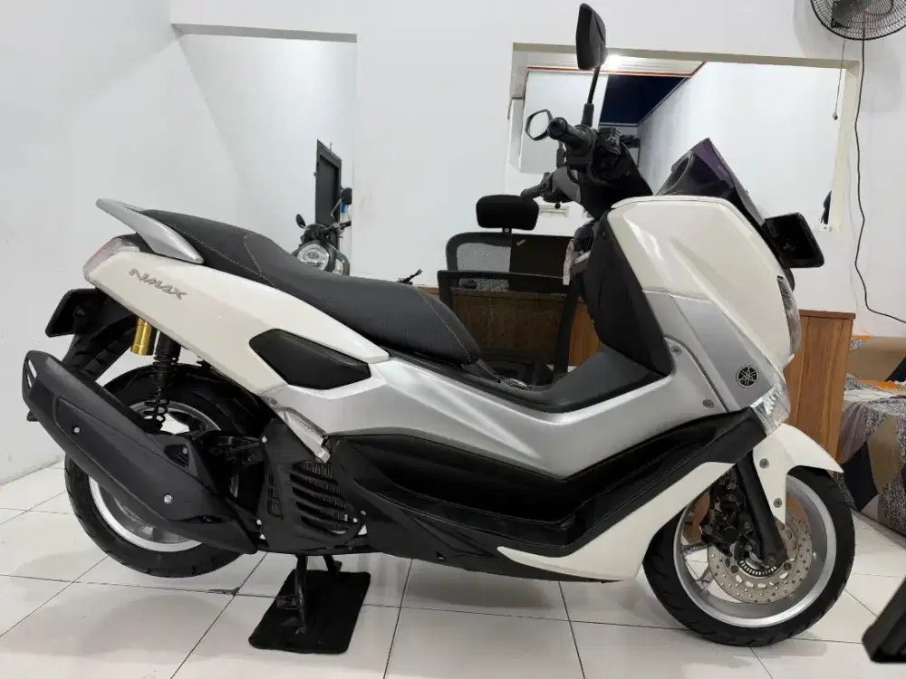 YAMAHA NMAX 155CC THN 2017 PJK PANJANG WHITE GLOSSY