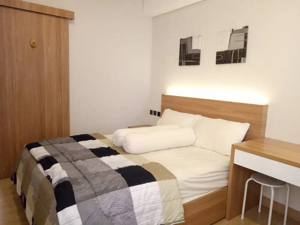 Sewa Apartemen Skandinavia 1BR Full Furnished Lt 8 di Kota Tangerang