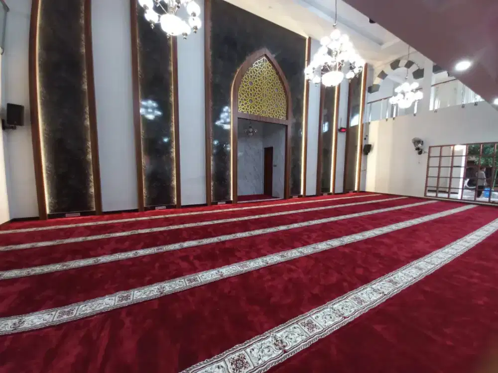 Ambal Sajadah Karpet Masjid Termurah. Tersedia Lokal maupun Import