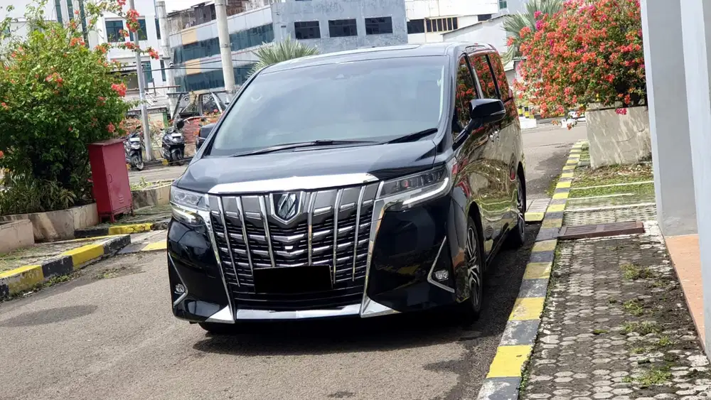 Km38rb toyota alphard g atpm tss 2022 hitam sunroof