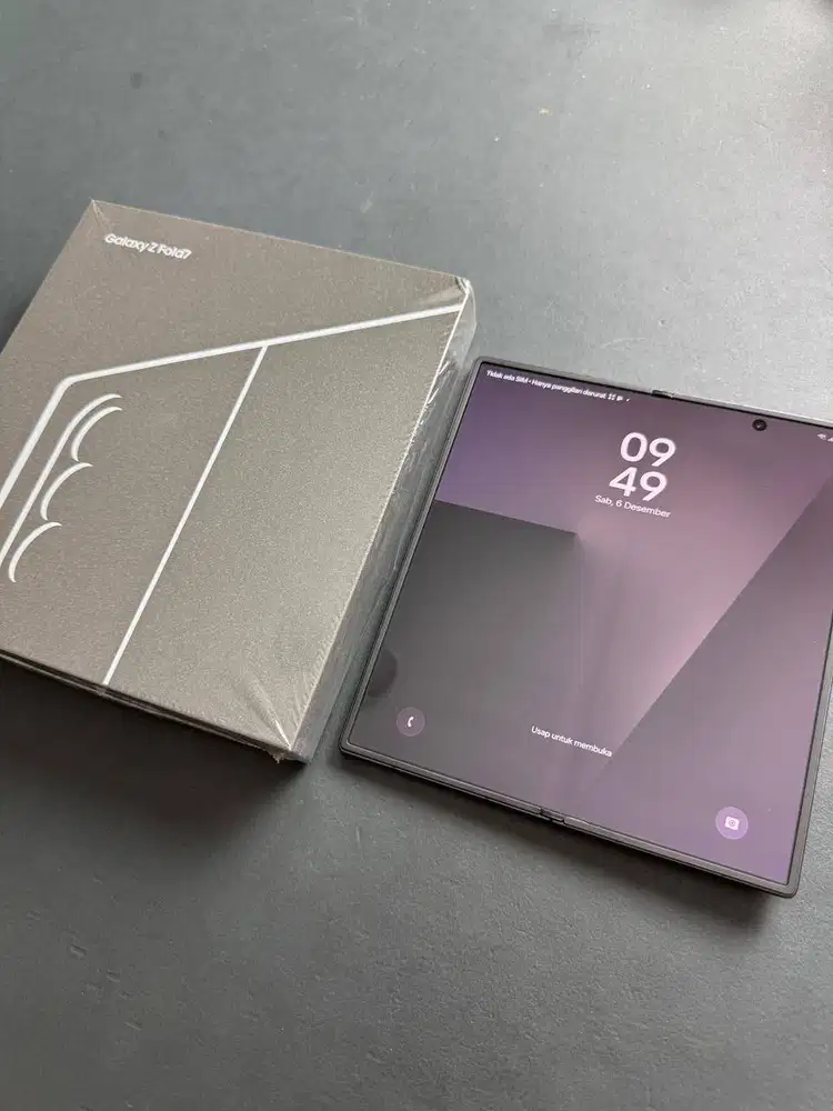 Samsung Z Fold7 16/1TB JetBlack Like New pembelian 20 nov 25 full set