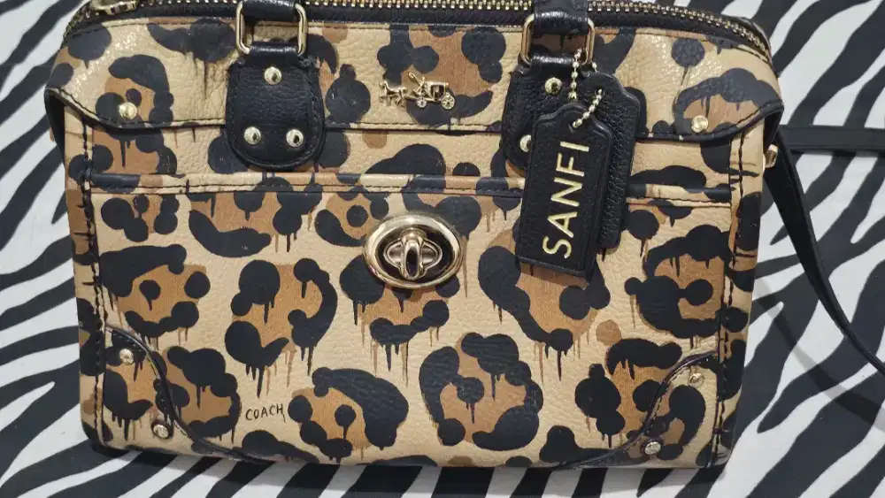Tas Coach Original Leopard