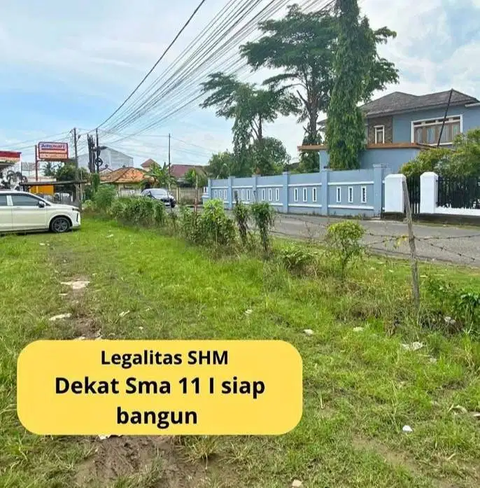 Tanah JL Inspektur Marzuki dekat Hotel Amaris