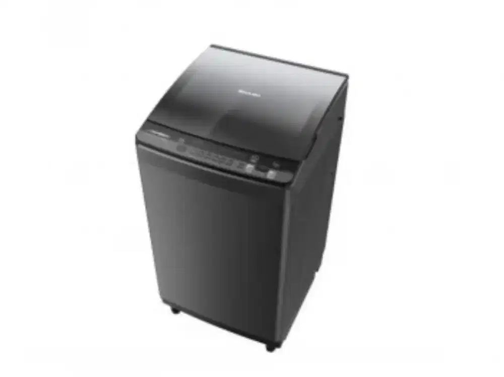 SHARP WASHING MACHINE TOP LOADING 8,5 KG BLACK