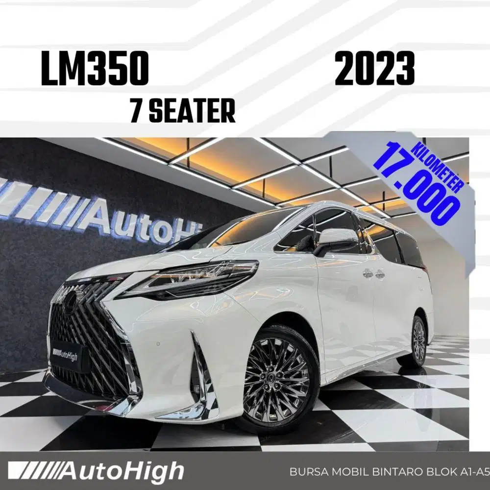 DP10% [Km17.000] LM350 7Seater 2023 White / LM 350 Reg 2022 #AUTOHIGH