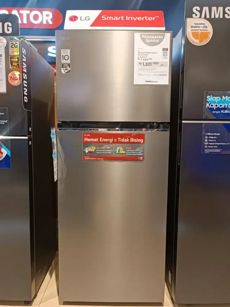 Bunga Cicilan 0% REFF 2 DOOR 395 LTR