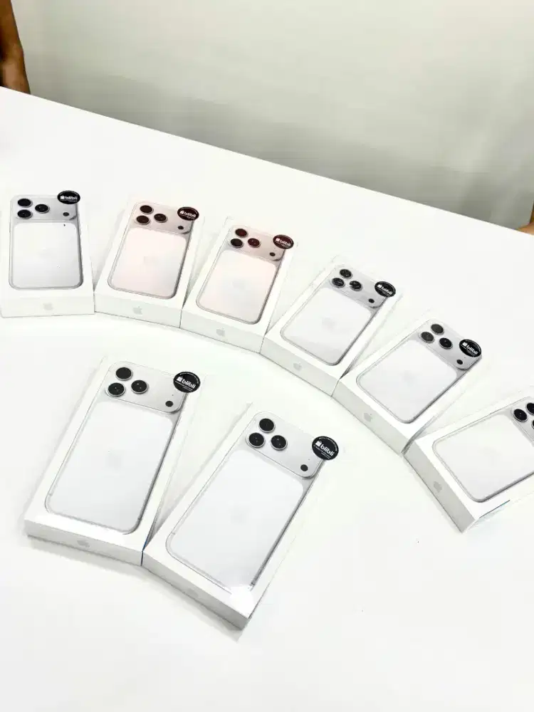 Ready 17 pro dan 17 Promax silver