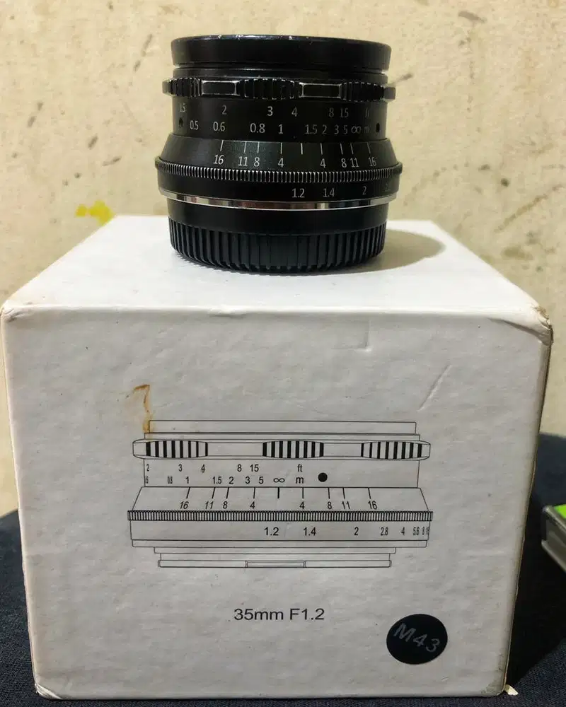 Lensa Manual 35mm F1.2 (7Artisans) + Filter ND