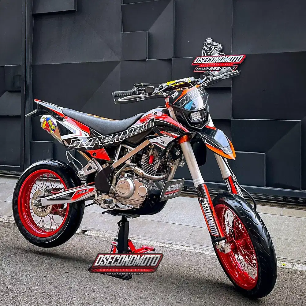 KLX 150 FULL MODIFIKASI‼️TRAIL RALLY TRABAS SUPERMOTO GANTENG