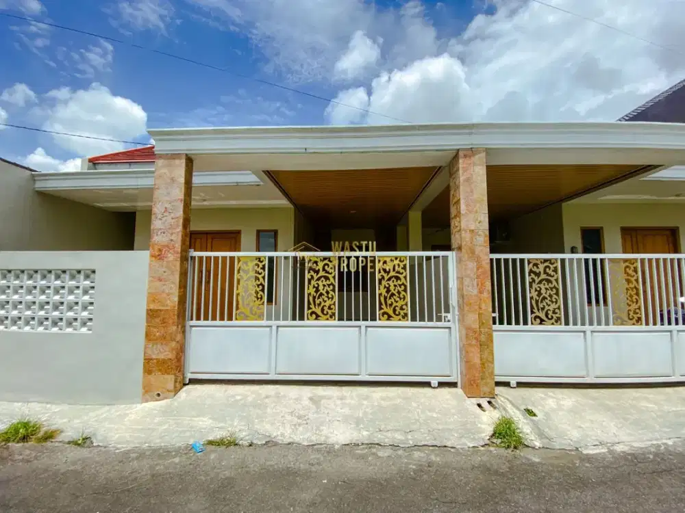 RUMAH SIAP HUNI AKSES BAGUS DEKAT UII DAN KOPI KLOTHOK VIEW MERAPI