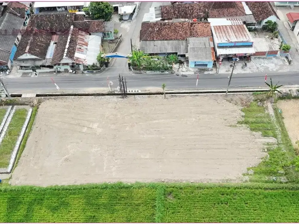 Dijual murah 3 jtan tanah dekat exit toll Purwomartani