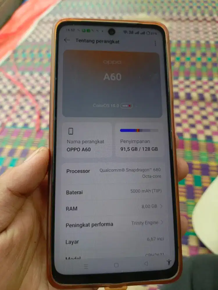Oppo A60 8/128gb like new