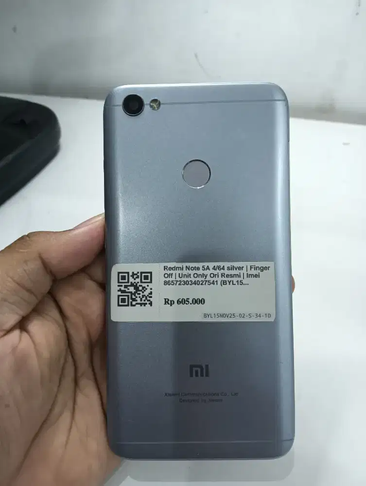 Redmi Note 5A 4/64 silver
