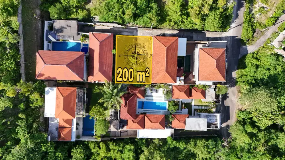 Tanah Plot Kecil Link Villa Depan STP Nusa Dua Bali