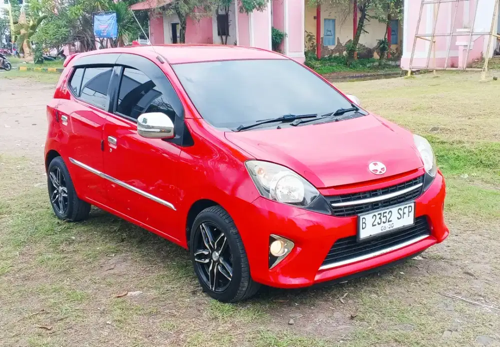 Agya G matic super kinclong irit banget merah murah meriah