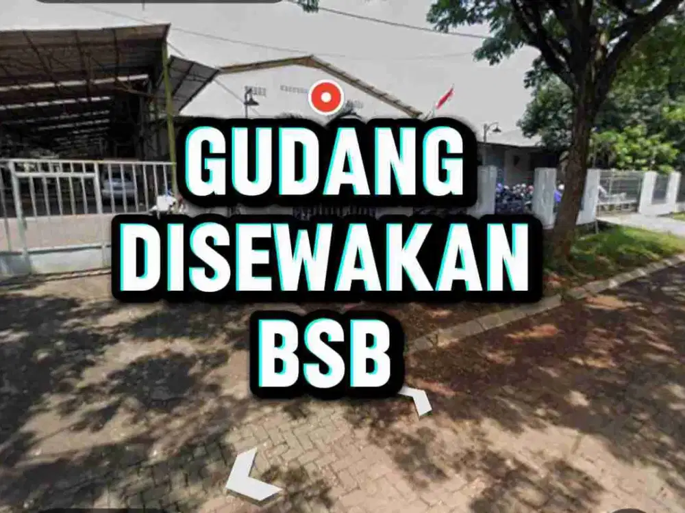 GUDANG KAWASAN INDUSTRI BSB DISEWAKAN DENGAN PARKIR LUAS